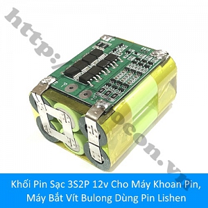 CBM189 Khối Pin Sạc 3S2P 12V Cho Máy Khoan Pin, ...