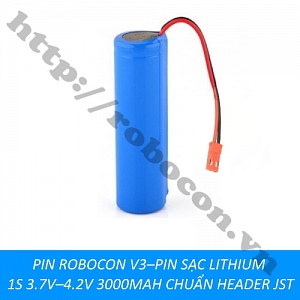  CBM192 PIN ROBOCON V3–PIN SẠC LITHIUM 1S 3.7V–4.2V 3000MAH CHUẨN ...