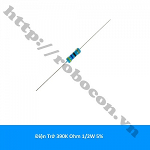 DT327 Điện Trở Cắm 390K Ohm 390KR ...