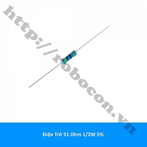 DT329 Điện Trở Cắm 51 Ohm 51R ...