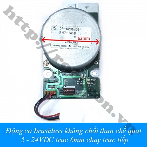  PKK1280 Động cơ brushless không chổi than chế quạt 5 ...