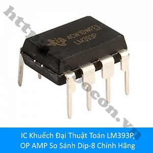 IC138 IC Khuếch Đại Thuật Toán LM393P, ...