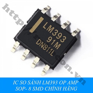  IC137 IC so sánh LM393 OP AMP SOP- 8 SMD ...