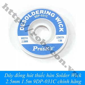PKK1297 Dây đồng hút thiếc hàn Solder ...
