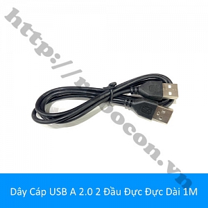  CO294 Dây Cáp USB A 2.0 2 Đầu Đực Đực ...