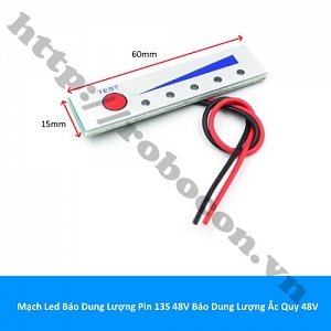 PPKP306 Mạch Led Báo Dung Lượng Pin 13S 48V -54.6V ...