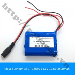  CBM195 Pin Sạc Lithium 3S 1P 18650 11.1V-12.6V 3500mah 