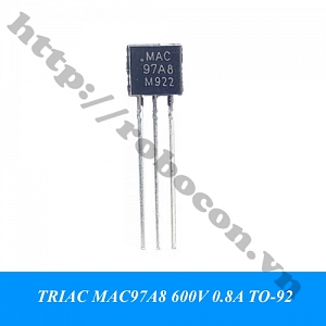 TTD24 Triac MAC97A8 600v 0.8A TO-92