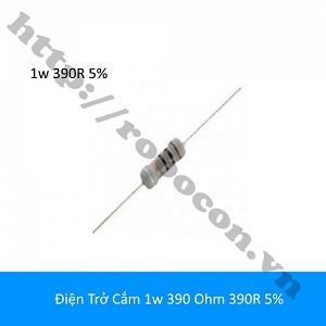 DT359 Điện Trở Cắm 1w 390 Ohm ...