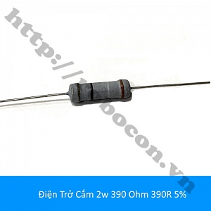  DT358 Điện Trở Cắm 2w 390 Ohm ...