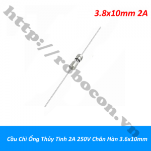  CC57 Cầu Chì Ống Thủy Tinh 2A 250V Chân Hàn ...