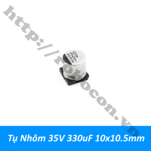  TD180 Tụ Nhôm Chân Dán 35V 330uF SMD 10x10.5mm 