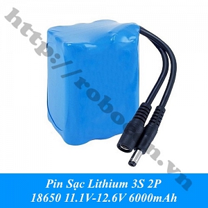 CBM196 Pin Sạc Lithium 3S 2P 18650 11.1V-12.6V 6000mAh