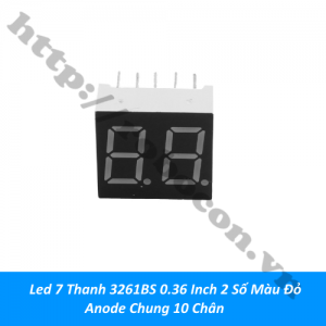 LED181 Led 7 Thanh 3261BS 0.36 Inch ...
