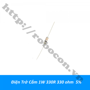  DT368 Điện Trở Cắm 330R 1W-330 ohm 5%  