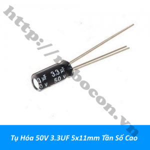 TD181 Tụ Hóa 50V 3.3UF 5x11mm Tần ...