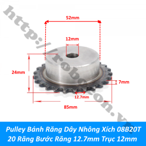  PKK1331 Pulley Bánh Răng Dây Nhông Xích ...