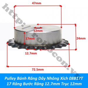 PKK1333 Pulley Bánh Răng Dây Nhông Xích ...