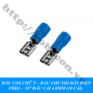 CO164 Đầu Cos Cái 4.8mm Chữ T ...