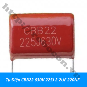 TD182 Tụ Điện CBB22 630V 225J 2.2UF ...