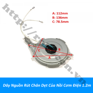  LKGD15 Dây Nguồn Rút Chân Dẹt Của Nồi Cơm Điện ...