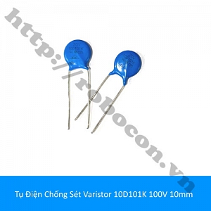  TD192 Tụ Điện Chống Sét Varistor 10D101K 100V 10mm 