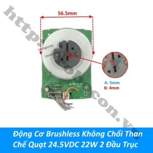  PKK1344 Động Cơ Brushless Không Chổi Than Chế Quạt 24.5VDC ...