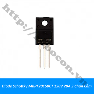 DO95 Diode Schottky MBRF20150CT 150V 20A 3 ...