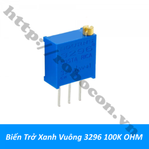  BT90 Biến Trở Xanh Vuông 3296 100ohm 101 100R 