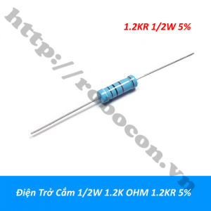 DT380 Điện Trở Cắm 1/2W 1.2K OHM ...