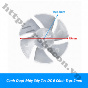 LKGD30 Cánh Quạt Máy Sấy Tóc DC ...