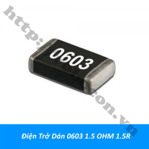  DT389 Điện Trở Dán 0603 1.5 OHM 1.5R  