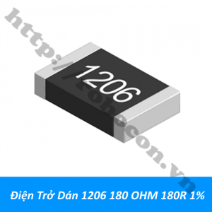  DT388 Điện Trở Dán 1206 180 OHM ...