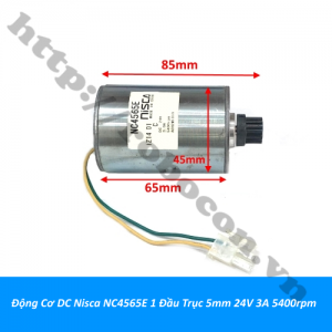  PKK1383 Động Cơ DC Nisca NC4565E 1 Đầu Trục 5mm ...