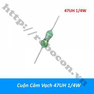 CCL33 Cuộn Cảm Vạch 47UH 1/4W