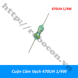 CCL37 Cuộn Cảm Vạch 470UH 1/4W