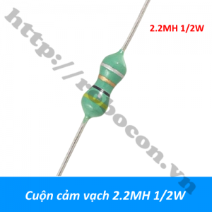 CCL26 Cuộn Cảm Vạch 2.2mH 1/2W