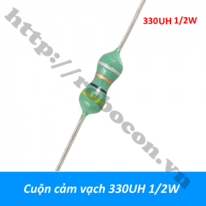  CCL27 Cuộn Cảm Vạch 330UH 1/2W    