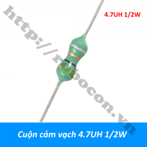 CCL22 Cuộn Cảm Vạch 4.7uh 4R7 1/2w