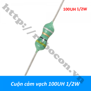  CCL29 Cuộn Cảm Vạch 100UH 1/2w    