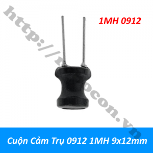  CCL53 Cuộn Cảm Trụ 0912 1mH 9x12mm   