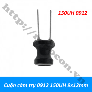 CCL58 Cuộn cảm trụ 0912 150UH 9x12mm