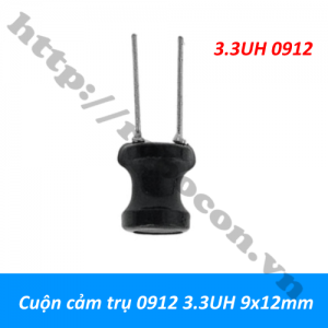 CCL64 Cuộn cảm trụ 0912 3.3UH 9x12mm
