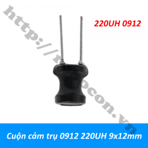 CCL59 Cuộn cảm trụ 0912 220UH 9x12mm