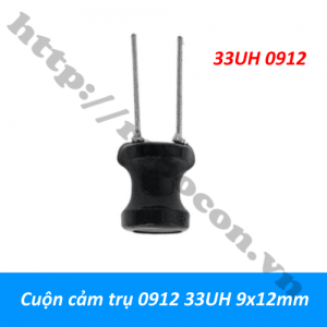 CCL65 Cuộn cảm trụ 0912 33UH 9x12mm