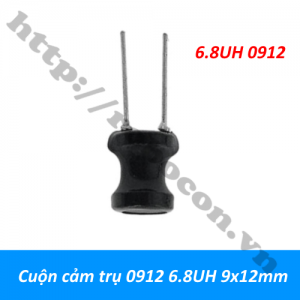 CCL68 Cuộn cảm trụ 0912 6.8UH 9x12mm