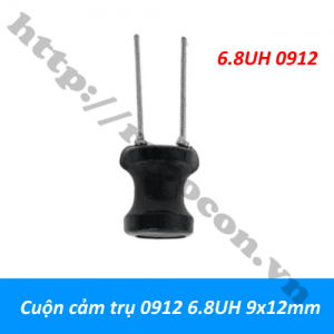  CCL68 Cuộn cảm trụ 0912 6.8UH 9x12mm   