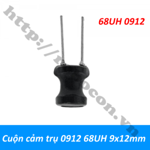 CCL69 Cuộn cảm trụ 0912 68UH 9x12mm