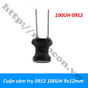 CCL71 Cuộn cảm trụ 0912 100UH 9x12mm