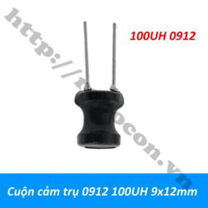  CCL71 Cuộn cảm trụ 0912 100UH 9x12mm   